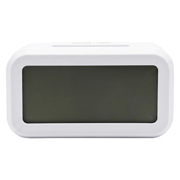 Kinyo 簡約光控聰明鐘 TD-331  白色