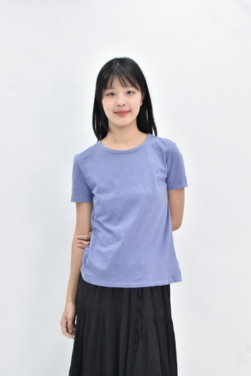 (S) gap 棉質藍色短袖上衣