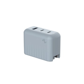 Allite A1 PRO 70W 1A+2C 氮化鎵三孔快充-霧霾藍