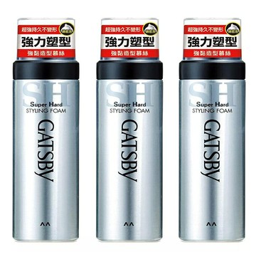 [COSCO代購6] D140286 Gatsby 強黏造型慕絲 185公克 X 3入
