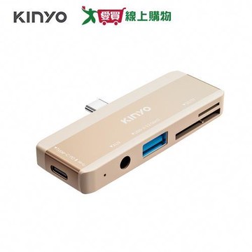 KINYO 五合一讀卡多功能擴充座 KCR-521【愛買】