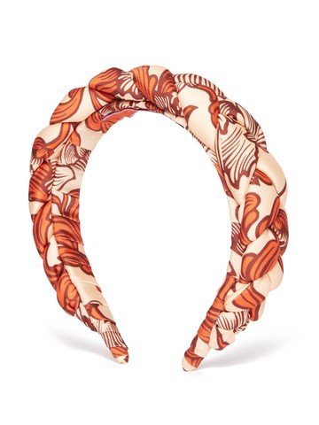 La DoubleJ - padded-braid headband - women - Polyester - One Size - Red