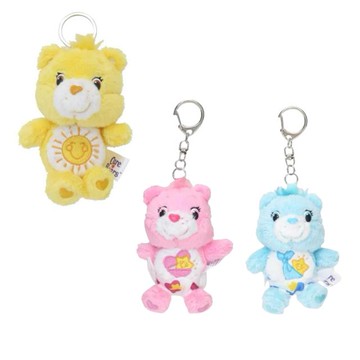 小禮堂 Care bears 彩虹熊 絨毛吊飾娃娃 (全身款)