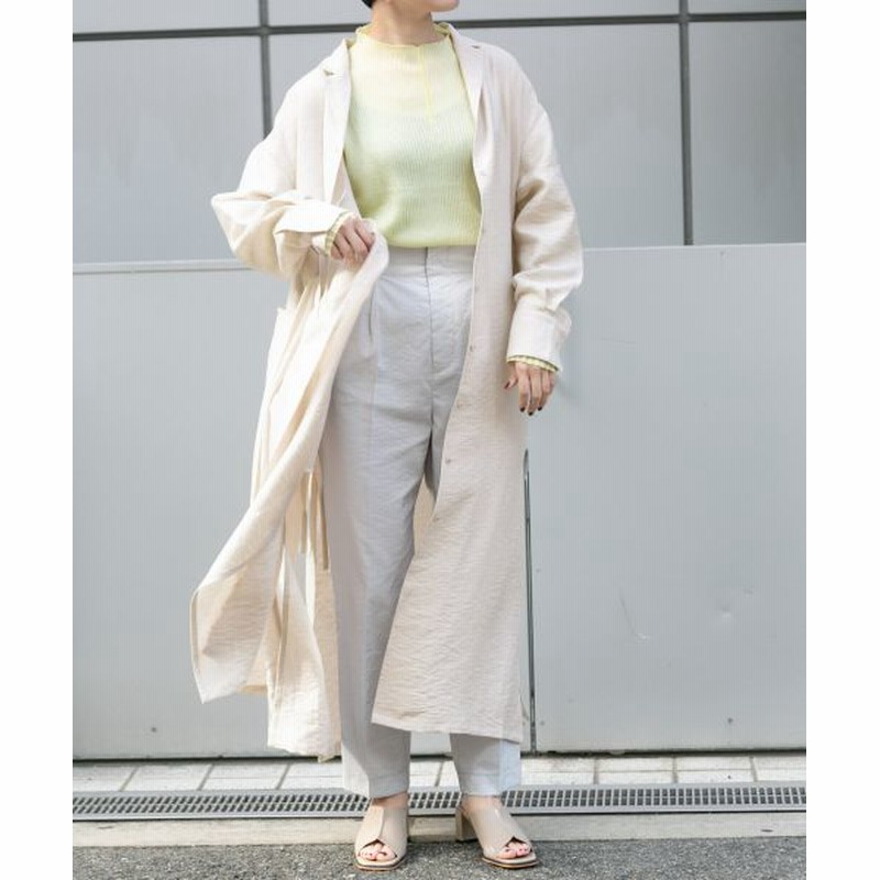 Kbf ケービーエフ Kbf オープンカラー2wayワンピース L Beige One 通販 Lineポイント最大1 0 Get Lineショッピング