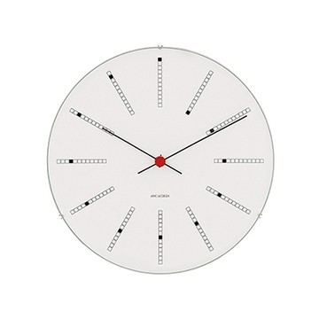 AJ Bankers 掛鐘（白、29 cm）