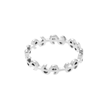 [鋼飾] 招財金銀戒指 / 2色 / 3 size / Lucky Gold Ring