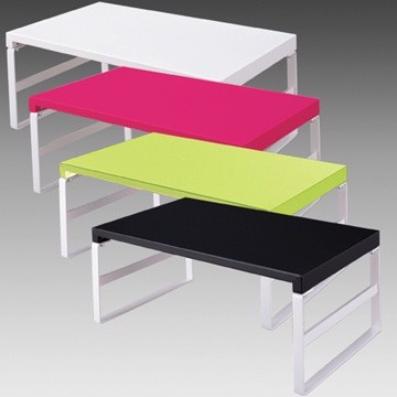 日本LIHIT LAB. 鐵製辦公桌電腦台 機上台(A-7331)桌上置物櫃 寬390mm