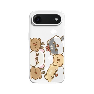 iPhone Air SolidX 白 - 嗨小強 Hi John - Peekaboo