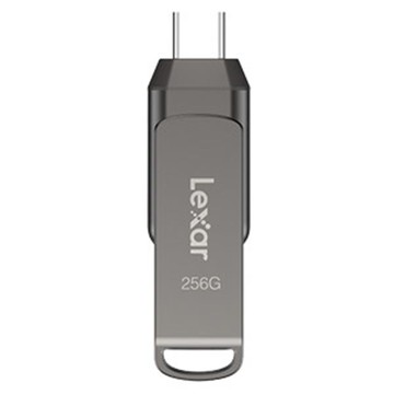 Lexar 雷克沙 D400 256GB USB 3.2 Type-A、Type-C 雙頭隨身碟