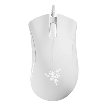 RAZER DeathAdder Essential 有線電競滑鼠 白色