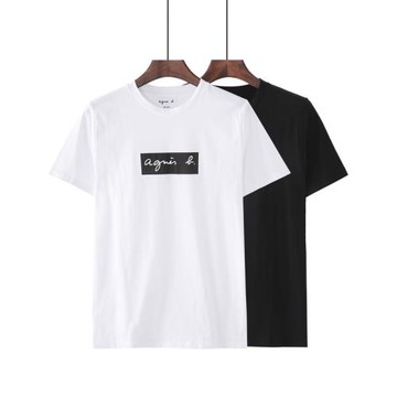 新款 PALEESIJA體恤 草寫字母 聯名小b 半袖 純棉 短袖 T恤 男裝