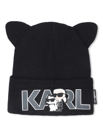 karl lagerfeld hat with logo