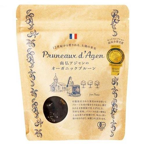 南仏アジャンのオーガニックプルーン　種付き　200g 丸成商事