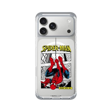 iPhone 17 Pro Max ClearX (MagSafe 兼容) 霜透灰 - 蜘蛛人 Spider-man - 蜘蛛人 - 命懸一線