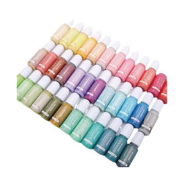 DIY材料 一套22色入 高質感糖果色滴膠色精