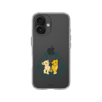 iPhone 16 Clear 透明 - Disney - Lion King 迪士尼-獅子王 - 獅子王 Le Roi lion - Simba et Nala
