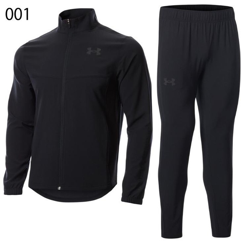Under Armour ジャージ上下セット MD 黒 アンダーアーマー UNDER ARMOUR ジャケットジャージ 上下セット