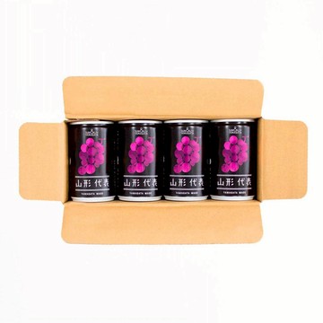 【日本山形代表】100%紅葡萄汁 / 整箱（160g x 20罐）