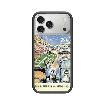 iPhone 17 Pro Max Mod NX -邊框背蓋組合 (相機按鈕) 黑 - 24 Hours of Le Mans - Poster 1951