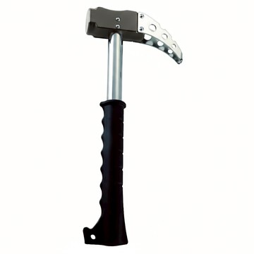 UNIFLAME REVO營鎚 碳鋼材質 不鏽鋼、橡膠手柄 尺寸約295x130x30mm 淨重約700g 日本產  黑色  1個