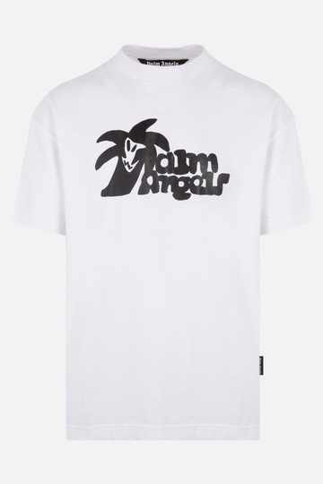 PALM ANGELS Hunter cotton t-shirt Man