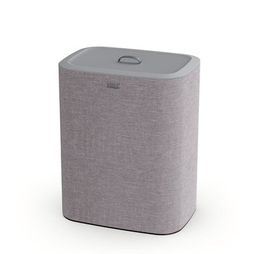 Tota 90L 分類洗衣籃(雙格) -灰 Tota 90L 分類洗衣籃(雙格) -灰