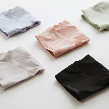 無痕三角內褲日系超薄冰絲款少女學生低腰女士夏季薄款透氣女生底褲【聚物優品】