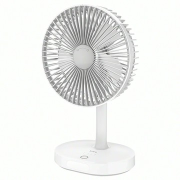 Kinyo USB靜音桌立風扇  UF-8705  白色