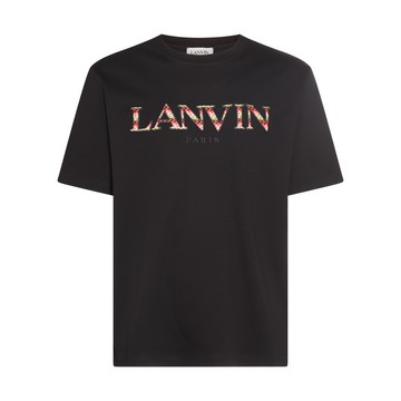 Lanvin - Black Cotton Curb T-shirt