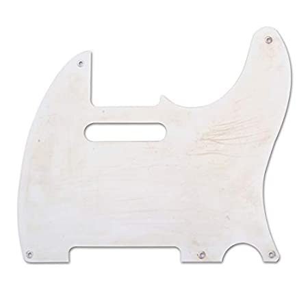 Golden Age Tele Pickguard, Relic White