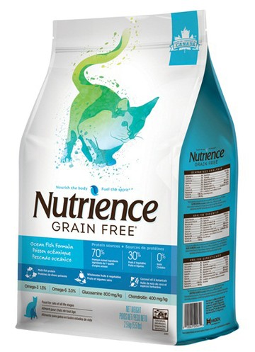 Nutrience GRAIN FREE 無穀養生貓 六種魚 2.5kg
