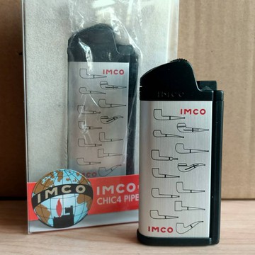 【現貨附發票】【IMCO正品】煙斗專用打火機(軟火、銀色) 型號：IM3361351