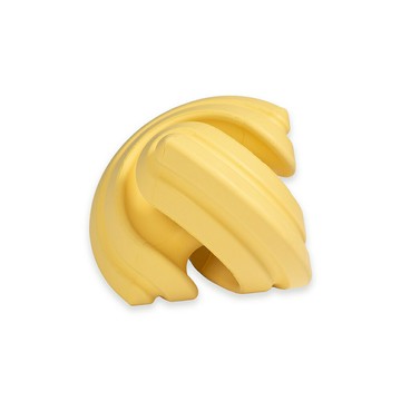 【SofyDOG】PetDreamHouse 幾何藏食彈跳玩具-紓壓柔咬系列-黃寶石 (狗玩具 貓玩具 藏食玩具 拋接玩具)