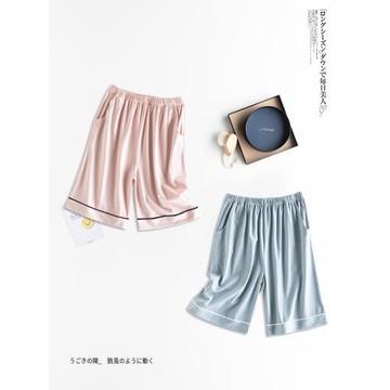 【涼感型】女士睡褲夏季純棉五分褲薄款大碼居家短褲大褲衩家居褲
