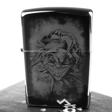 Zippo 美系~Clown Design-邪惡小丑圖案打火機