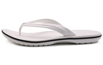CROCS FLIP-FLOPS SLIPPERS WHITE UNISEX