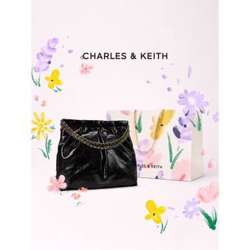 (免運)[七夕禮物]CHARLES&KEITH包店專享CK2-40671449大號鏈條流浪包夏
