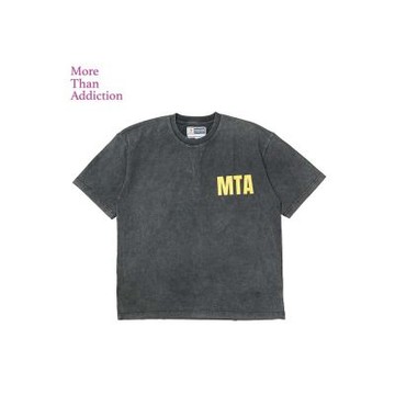 MTA Logo Washed Tee Black 短袖 水洗 黑色 MT25T003-BK [台灣現貨]