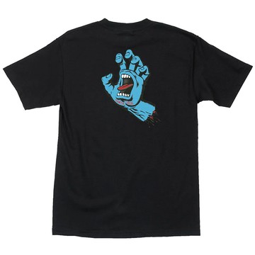SANTA CRUZ 4414698-BLK SCREAMING HAND TEE 短T (黑色)