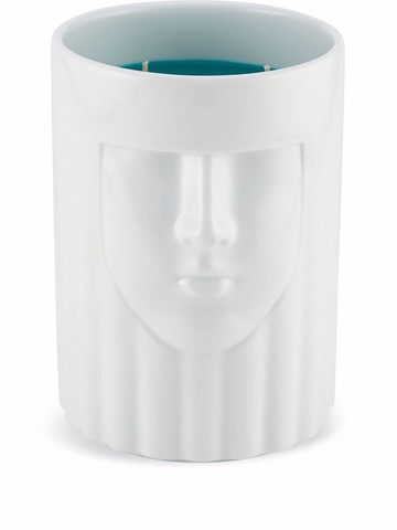 GINORI 1735 - The Lady large candle - unisex - Porcelain/Wax - One Size - White