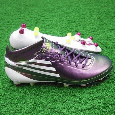 F50 アディゼロ X-TRX SG カメレオンパープル×ホワイト