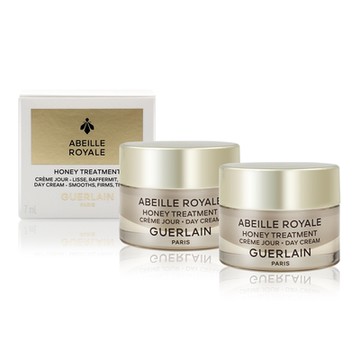 Guerlain 嬌蘭 皇家蜂王乳蜂蜜修護白霜7mlx2入-公司貨