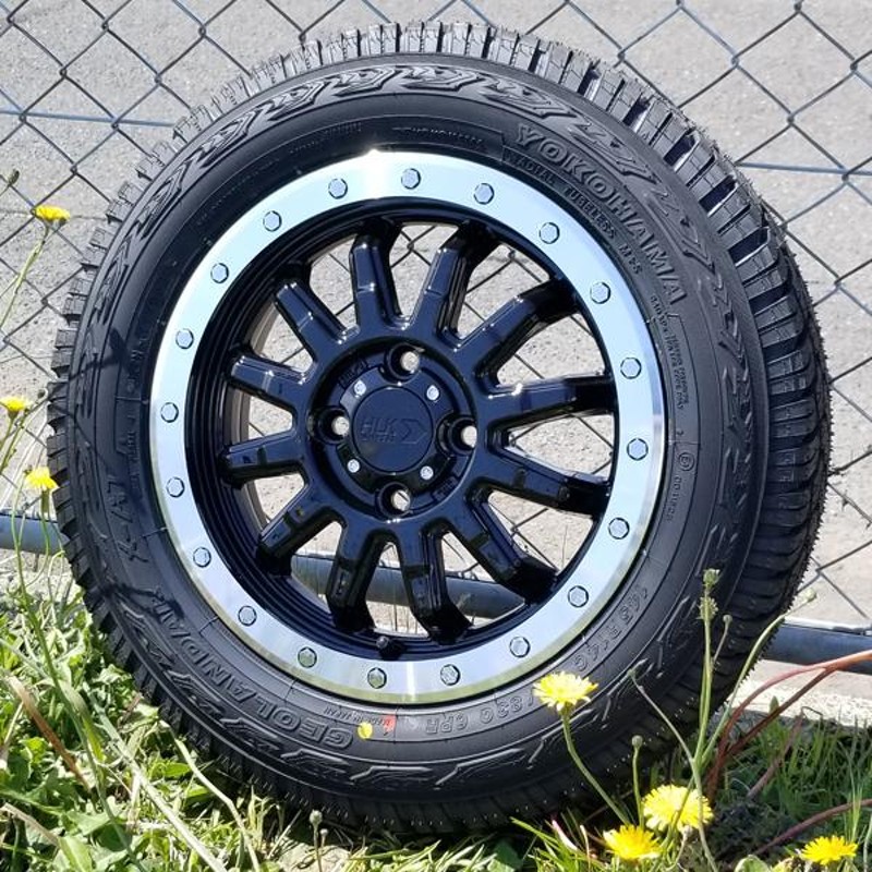 高速配送 ヨコハマジオランダーX-AT☆155/65R14☆軽バン軽トラ