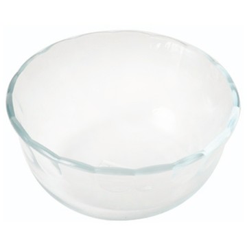 珍珠金屬 PYREX 耐熱玻璃布丁杯 300ml  透明色  1個  11.5 x 9cm