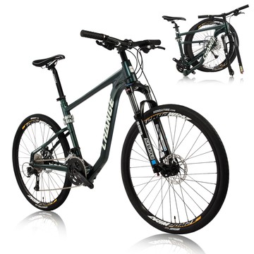 CHANGE 登山車 折疊車 Shimano 18速 最強 最輕 摺疊車 自行車 單車  DF-909G