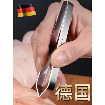 不銹鋼豬毛夾子拔毛器家用加厚去雞毛鴨毛鉗鑷子拔胡子神器魚刺夾