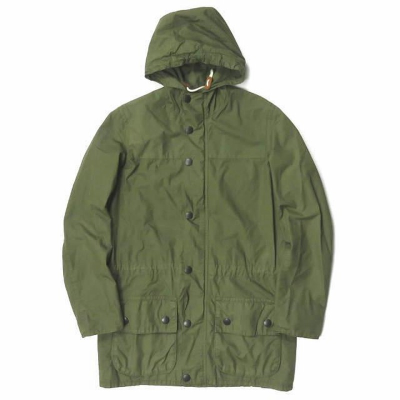 バブアー Barbour OVERDYED SL DURHAM オーバーダイ スリムフィットダーラム SMB0009 XXS オリーブ コットン  フード アウター | LINEブランドカタログ