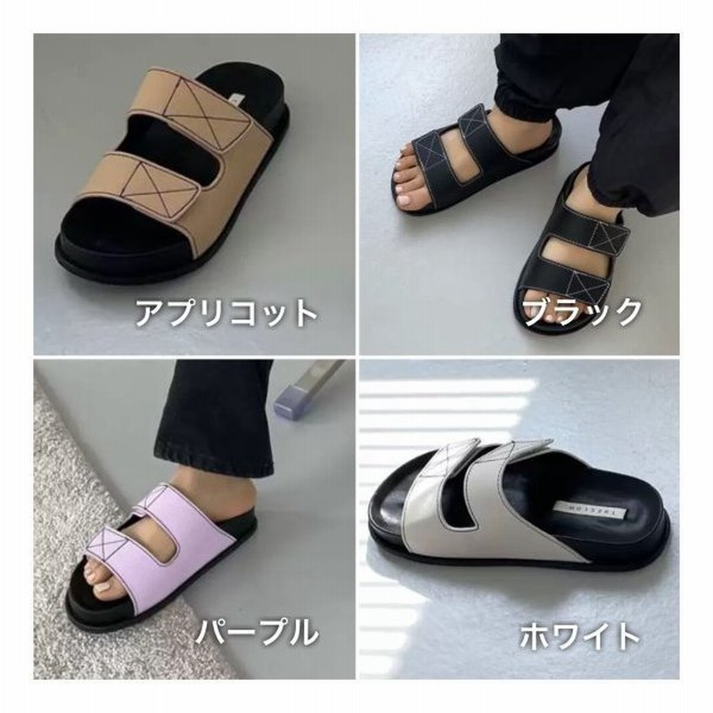 取寄 コンフォートサンダル ダブルベルト サンダル ビーチサンダル レディース 大人 夏 カジュアル おしゃれ かわいい つっかけ スリッパ ぺたんこ フラット 通販 Lineポイント最大0 5 Get Lineショッピング