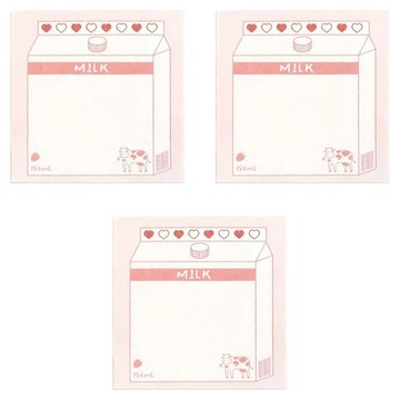 德德小品集 LIFE系列 便簽紙 3本 Set  80x80mm  100張 每本  元氣生活  1組