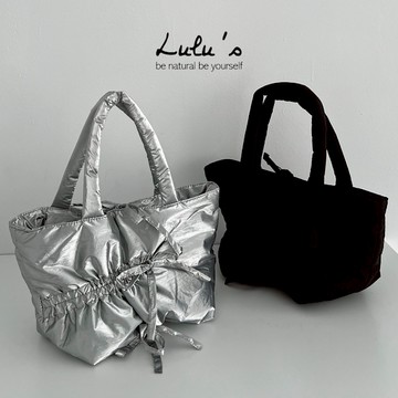 LULUS/造型點綴輕巧蝴蝶結手提包２色【A07250005】